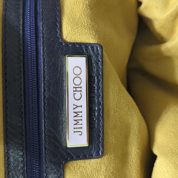 Authentic Jimmy Choo Python Shoulder Bag - Picture 9 of 14